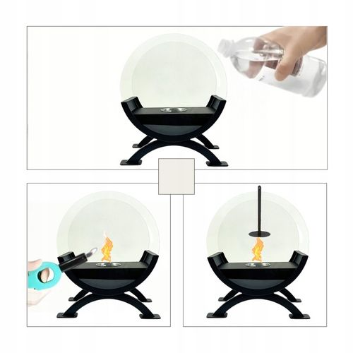 BIOKOMINEK WOLNOSTOJĄCY BEZDYMNY DO DOMU NA TARAS OGRODOWY BIO KOMINEK na Arena.pl