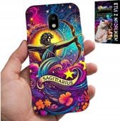 ETUI DO SAMSUNG GALAXY J5 2017 - ZNAK ZODIAKU, STRZELEC ASTRONOMIA PLECKI