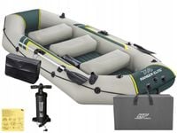 Ponton 4 osobowy Elite Bestway 65157 Pompka Wiosła Torba NOWY MODEL 2024