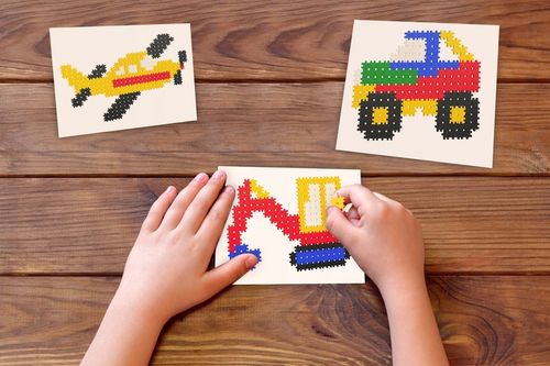 KLOCKI KONSTRUKCYJNE Wafle MELI Minis 400 elementów na Arena.pl