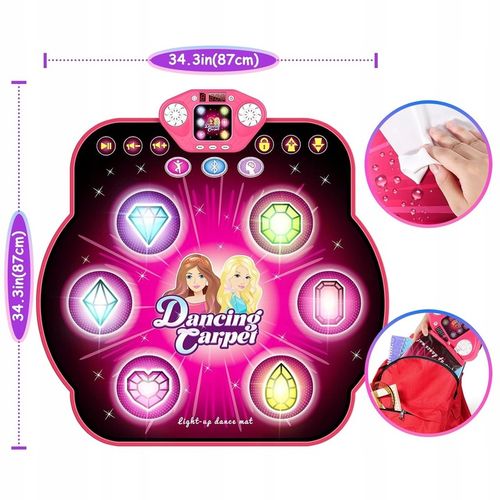 MATA DO TAŃCA ELEKTRONIKA Z MUZYKĄ BLUETOOTH DLA DZIECI PREZENT URODZINOWY na Arena.pl