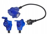 ADAPTER PRZEJŚCIÓWKA CAMPING REDUKCJA CEE NA WTYK