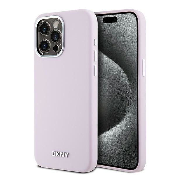 Etui DKNY do iPhone 14 Pro Max, Różowy, MagSafe zdjęcie 1