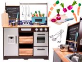 Kuchnia Dla Dzieci Drewniana Mdf Z Akcesoriami Loft Xxl 96Cm