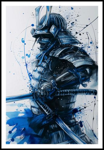 Plakat 61x91,5cm Samuraj w Błękicie na Arena.pl