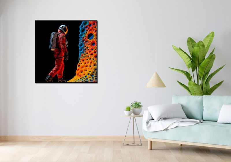 Plakat 90x90cm Eksplorator Nowych Światów zdjęcie 4