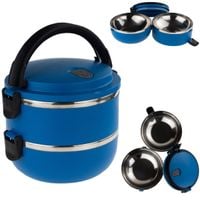 JJ49 TERMOS OBIADOWY POJEMNIK NA ŻYWNOŚĆ LUNCHBOX POKRYWKA 2 CZĘŚCI MISKA