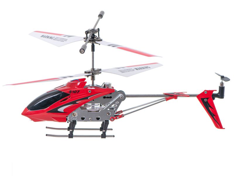 Helikopter RC SYMA S107G czerwony zdjęcie 3