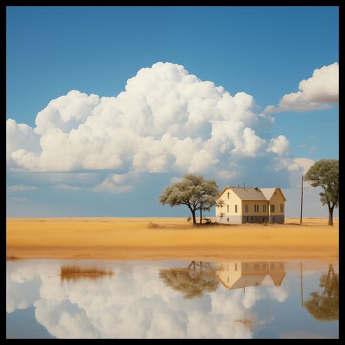 Plakat 80x80cm Domostwo na Arena.pl