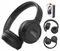 CZARNE Słuchawki Nauszne Bezprzewodowe JBL Tune 510BT Bluetooth