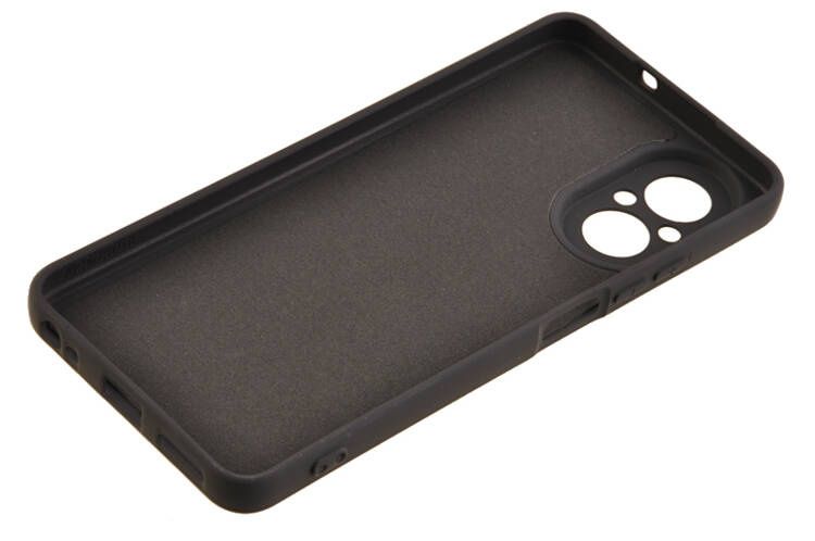 Etui silikonowe Tint do Realme C67 czarny zdjęcie 3