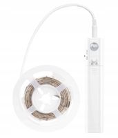 TAŚMA LED CZUJNIK RUCHU NA BATERIE + USB DO SZAFY MEBLI POD ŁÓŻKO 300cm 3m