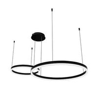 ŻYRANDOL LED 36W MUNDO CZARNY ŚCIEMNIALNY PILOT TEMPERATURA 3000K-6500