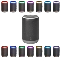 Przenośny Dyfuzor Olejków USB do Samochodu Czarny 10ml Bezwodny LED RGB