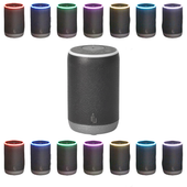 Przenośny Dyfuzor Olejków USB do Samochodu Czarny 10ml Bezwodny LED RGB