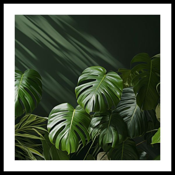 Plakat 60x60cm Szepczące Liście zdjęcie 3