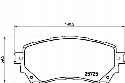 TEXTAR KLOCKI HAMULCOWE PRZÓD MAZDA 6 2015- na Arena.pl