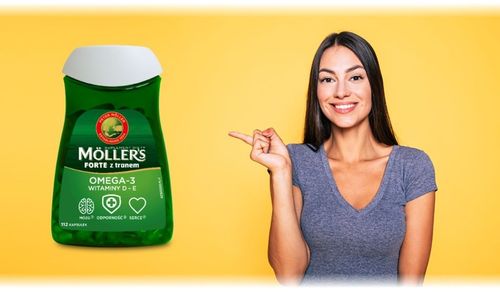 Moller’s Forte z tranem suplement diety 112 kapsułek na Arena.pl