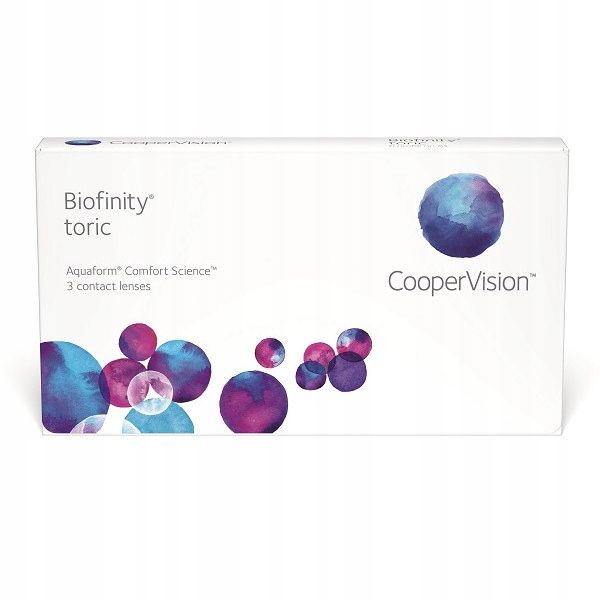Soczewki Biofinity Toric - 3 sztuki zdjęcie 1