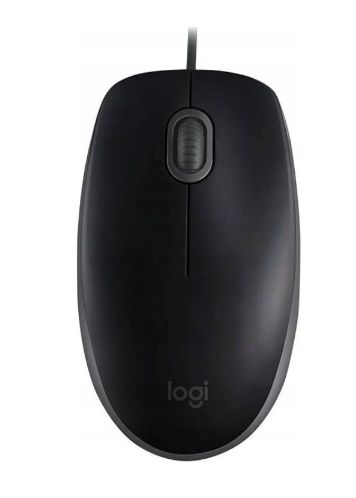 Myszka przewodowa Logitech B110 Silent sensor optyczny zdjęcie 8