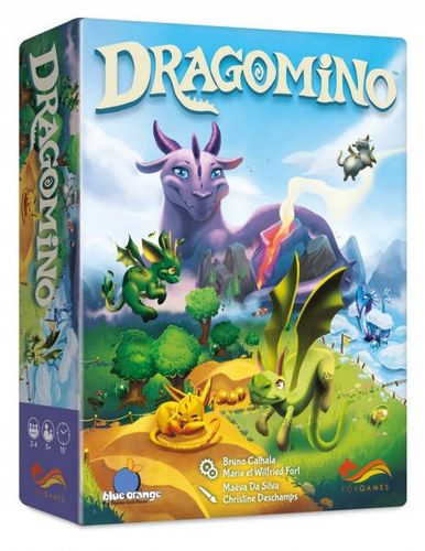 DRAGOMINO gra planszowa roku SPIEL DES JAHRES smoki dla dzieci i dorosłych na Arena.pl