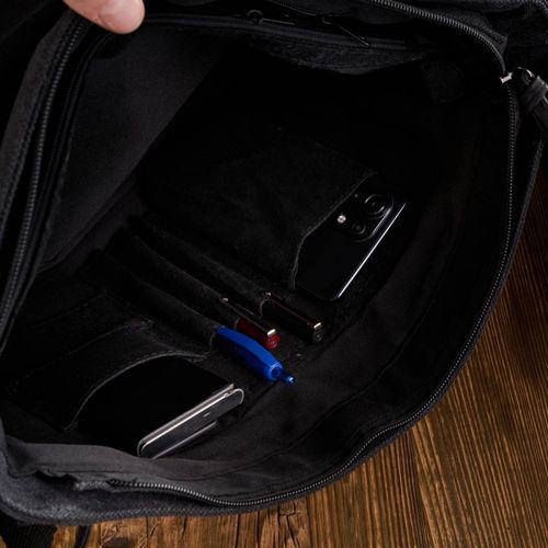 torba męska na ramię vintage canvas sp-06-bl na Arena.pl