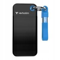 Dysk SSD zewnetrzny Verbatim Pocket SSD 2TB Black/Blue