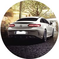 Opłatek na tort Mercedes Auto Samochód Logo Urodziny 18 30 40 50