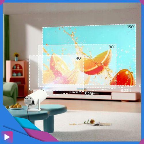 Projektor Rzutnik Android TV WiFi SMART Bluetooth 5.0 HD 4K Ekran 150 na Arena.pl