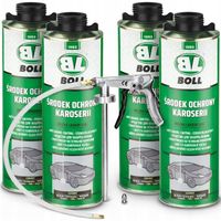 ZESTAW DO KONSERWACJI PODWOZIA 4x1L +PISTOLET ŚRODEK OCHRONY KAROSERII