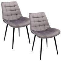 2 x krzesło misty szare (nowe kody)