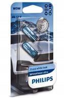 ŻARÓWKI W5W PHILIPS White Vision ultra
