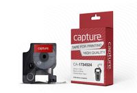 Capture 24mm x 3.5m Black on White