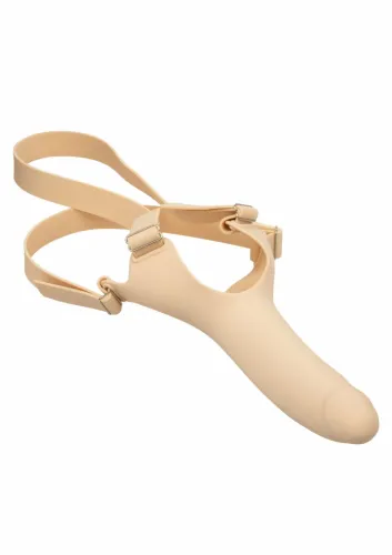 calexotics silicone dong black - elastyczny model silikonowy na Arena.pl