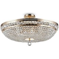 Kryształowa lampa sufitowa Ottilia DIA700-CL-12-G Maytoni złota