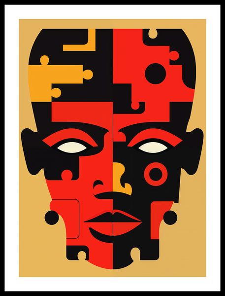 Plakat 40x55cm Puzzle Tożsamości zdjęcie 3