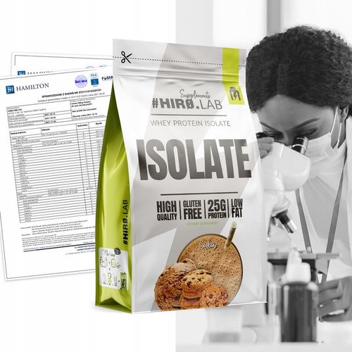 Izolat Białka BIAŁKO 700 g wpi Whey Protein Isolate Ciastko ISO HIRO na Arena.pl