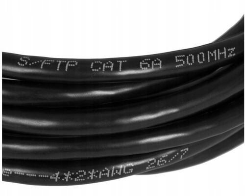 KABEL SIECIOWY INTERNETOWY LAN ETHERNET PATCHCORD RJ45 S/FTP 10Gb CAT6a 20M na Arena.pl