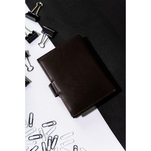 stylowy portfel męski skórzany z rfid na zatrzask - rovicky na Arena.pl