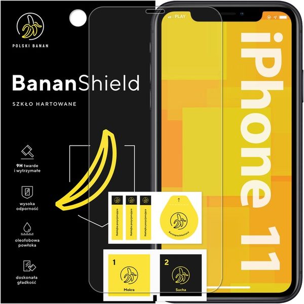 Szkło hartowane 9H BananShield do Apple iPhone 11 zdjęcie 8