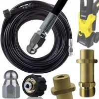 ZESTAW DO CZYSZCZENIA KANALIZACJI KARCHER 20M K2-K7 ORAZ ADAPTER BAYONET