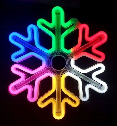 OZDOBA ŚWIĄTECZNA MULTIKOLOR LED W OKNO ŚNIEŻYNKA na Arena.pl