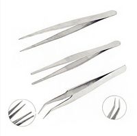 Zestaw pęset 3 sztuk