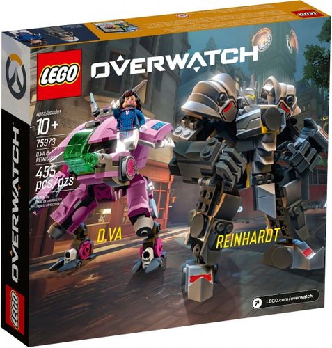 Lego Overwatch D.Va & Reinhardt na Arena.pl