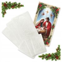 Opłatki wigilijne Opłatek wigilijny karton 3 duże + 3 małe 50szt KARTON