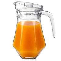 Dzbanek na Napoje Wodę Sok Lemoniadę do Napojów Szklany z Pokrywką 1,2L