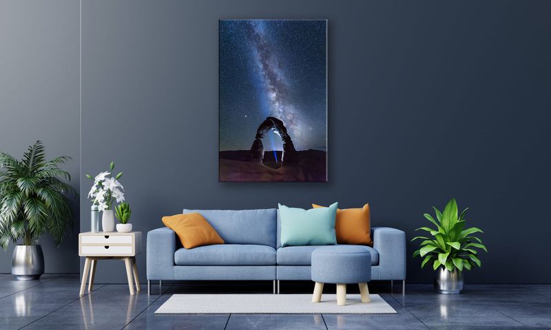 OBRAZ NA PŁÓTNIE 041 Kamienny krąg 60x90cm zdjęcie 4