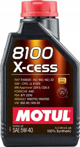 OLEJ MOTUL 5W/40 8100 X-CESS 1L MOTUL na Arena.pl