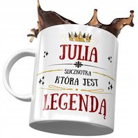 Kubek Dla Julii Julki Koleżanki Przyjaciółki Żony Z Nadrukiem Ze Zdjęciem