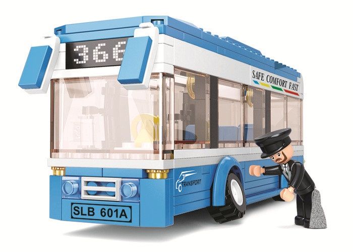 KLOCKI SLUBAN TOWN Autobus miejski 235 kompatybilne z LEGO na Arena.pl